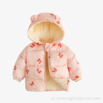 Kurtka puchowa dla niemowląt Ciepłe zimowe ubrania